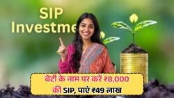 बेटी के नाम पर ₹8,000 से ₹49 लाख का फंड कैसे तैयार करें? जानें सही SIP कैलकुलेशन का राज़!