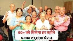 60+ उम्र वालों को हर महीने ₹3,000 Pension – बिना झंझट मिलेगा पैसा, जानिए 2025 की नई स्कीम!